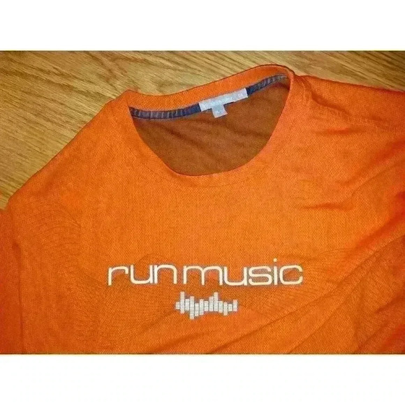 BOSSINI SPORT Mens BURNT ORANGE Athletic Workout Running Shirt T-shirt size 2x - Picture 3 of 3